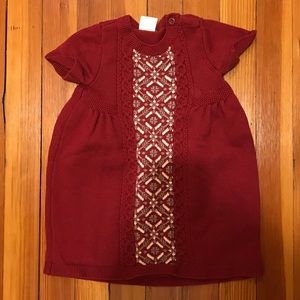 Hanna Andersson wool/cotton sweater dress size 85